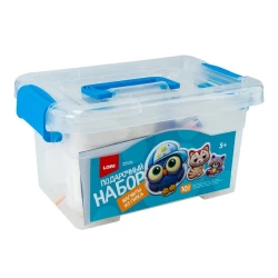 Набор для изготовления и росписи барельефов из гипса Lori Магниты Подарочный набор, 10 шт