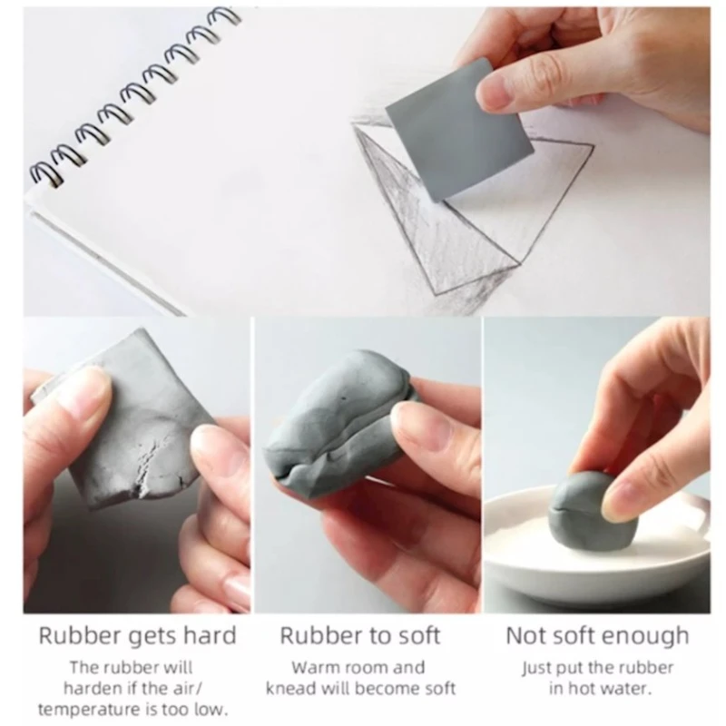 Ластик Arteasy Nigeria STL, серый Ластик Arteasy Nigeria STL, серый