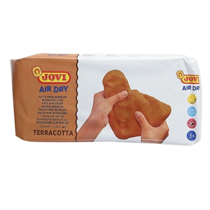 Паста для моделирования Jovi Air Dry, коричневая, 1 кг