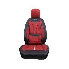 Oturacaq üçün çexol Deluxe Boss London Series, qara/qırmızı