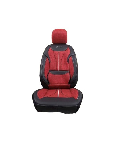 Oturacaq üçün çexol Deluxe Boss London Series, qara/qırmızı