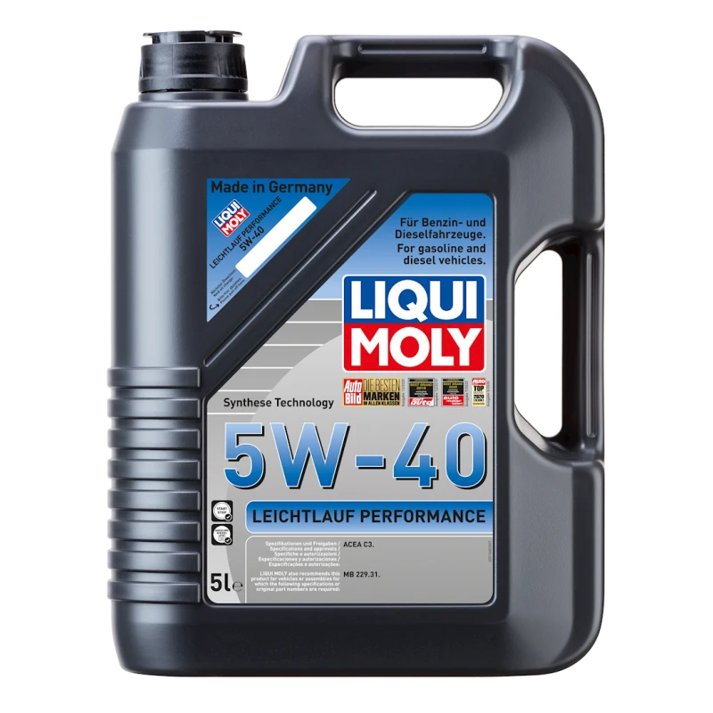 Motor yağı Liqui Moly Leichtlauf Performance 5W-40, 5 l