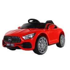 Uşaq elektrik avtomobili Zies CN.D-919, 2 motor, 2 saat işləmə müddəti, idarəetmə pultu, ksenon faraları, səs effektləri, təhlükəsizlik kəməri, 13 kq, qırmızı