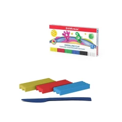 Пластилин Erich Krause Cosmic Monsters, 6 цветов