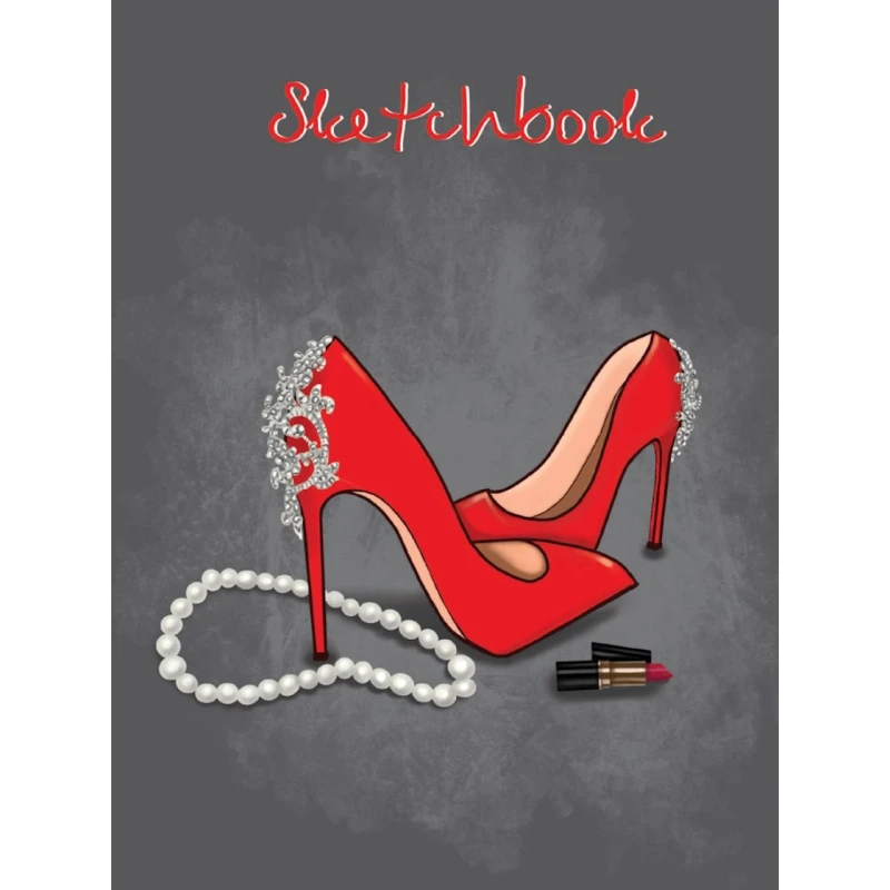 Скетчбук Проф-Пресс Красные туфли А5 Скетчбук Проф-Пресс Красные туфли А5