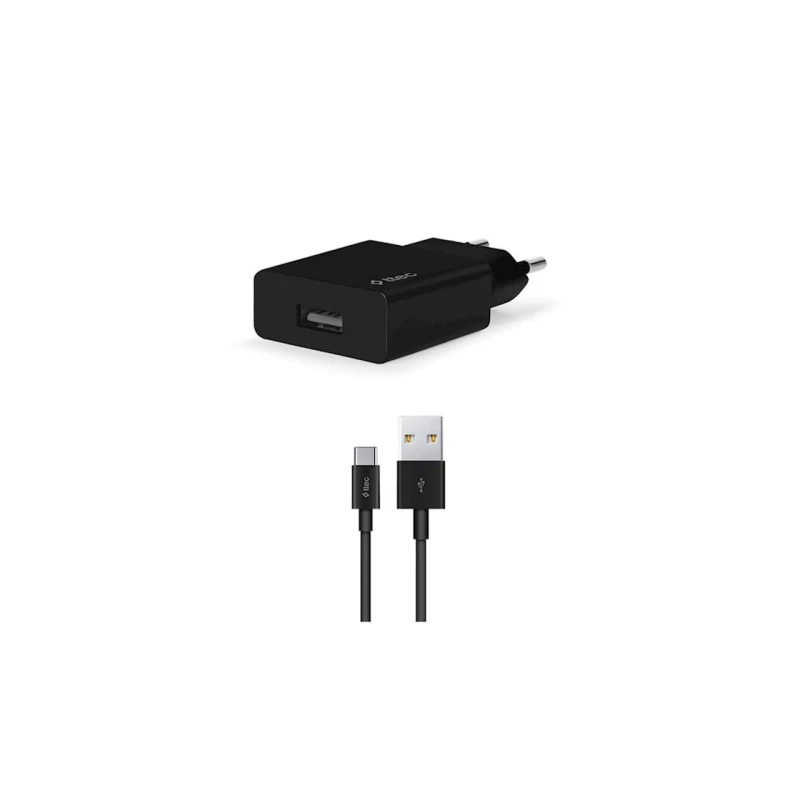 Сетевое зарядное устройство TTEC SmartCharger Travel Charger, 2.1A, USB-A + Type-C Cable, (2SCS20CS), Черный Сетевое зарядное устройство TTEC SmartCharger Travel Charger, 2.1A, USB-A + Type-C Cable, (2SCS20CS), Черный