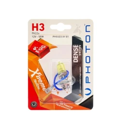 Лампочка для световых приборов автомобиля Photon H3 Xtreme Yellow 3000k