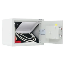 Мебельный сейф Aiko T-23 EL, электронный кодовый, серый, 230x300x250 мм