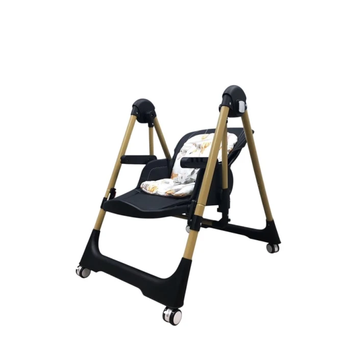 Стульчик для кормления Kidilo 11-3, черный