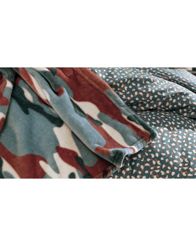 Yataq dəsti Yataş Tris, ikinəfərlik, yorğan 200х220 sm, yorğan üzü 200х220 sm, mələfə 160x200x36 sm, 2 əd yastıq üzü 50x70 sm, poliester/pambıq, Mavi