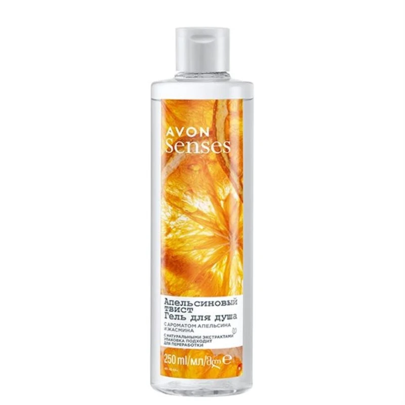 Гель для душа Avon Senses Апельсиновый твист 250 мл Гель для душа Avon Senses Апельсиновый твист 250 мл