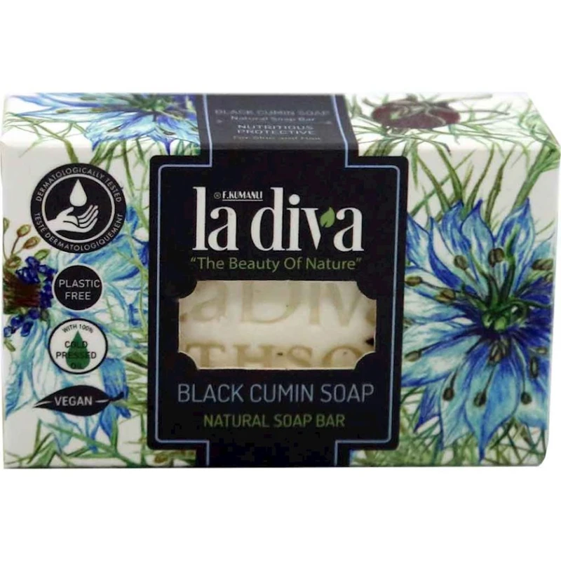 Натуральное мыло La Diva Чёрный тмин 90 г
