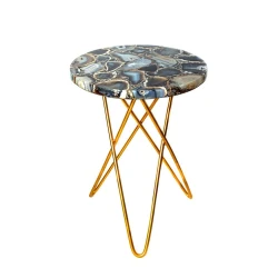 Журнальный стол Hom-me Agathe 102895, 36x46 см, разноцветный