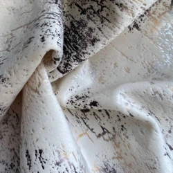 Комплект штор РА-1010985, 150х280 см, бархат, белый