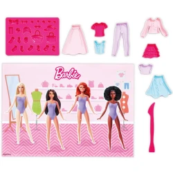 Набор для лепки Addo Barbie Dough I Can Be a Fashion Designer, 25x25 см, 3+ лет
