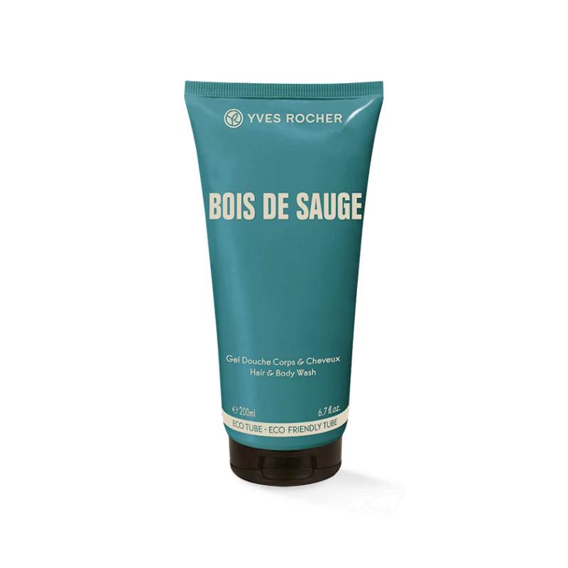 Гель для душа и шампунь Yves Rocher Hair & Body Wash Bois de Sauge Гель для душа и шампунь Yves Rocher Hair & Body Wash Bois de Sauge