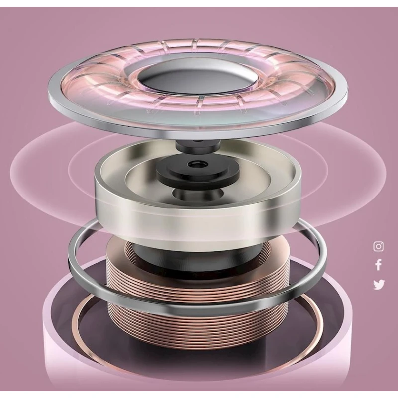 Беспроводные наушники Acefast T6 Pink