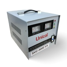 Gərginlik tənzimləyicisi Unical SVC-5000VA