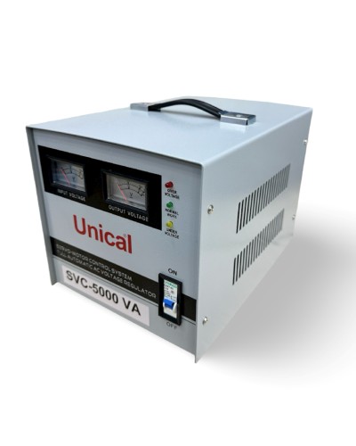 Gərginlik tənzimləyicisi Unical SVC-5000VA