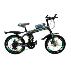 Uşaqlar üçün ikitəkərli velosiped Velocruz, 20 sm, yaşıl