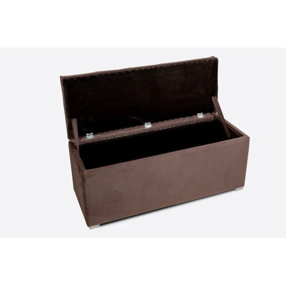 Пуфик 82, ткань, коричневый, 40x35x80 см Пуфик 82, ткань, коричневый, 40x35x80 см