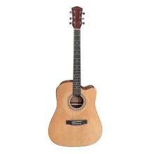 Akustik gitara De Silva AF48CE, qəhvəyi