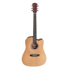 Akustik gitara De Silva AF48CE, qəhvəyi