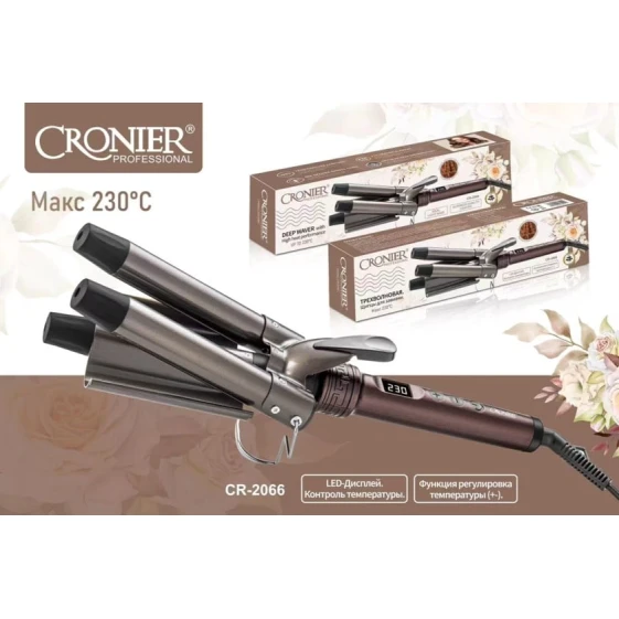 Щипцы для завивки волос Cronier CR-2066