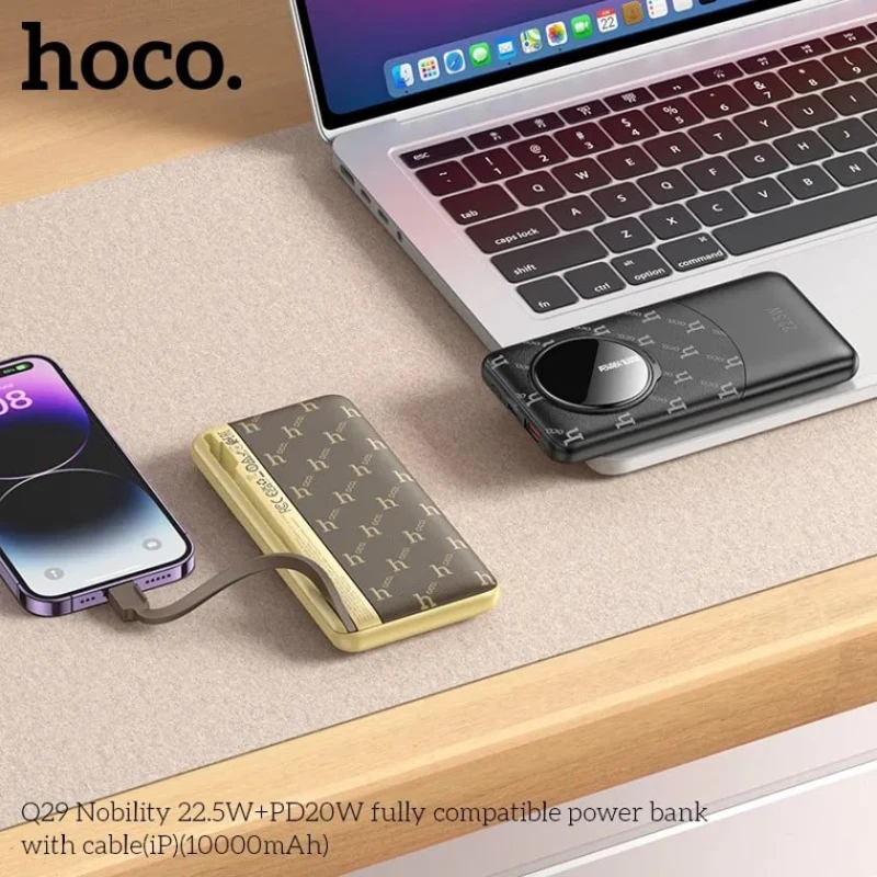 Внешний аккумулятор Hoco Q29 10000 mAh Black