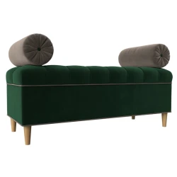 Пуфик 23, ткань, темно-зеленый, 40x35x80 см Пуфик 23, ткань, темно-зеленый, 40x35x80 см