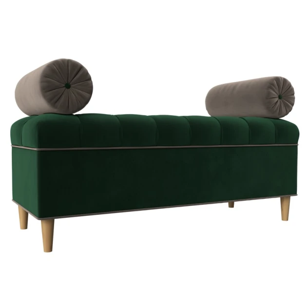 Пуфик 23, ткань, темно-зеленый, 40x35x80 см Пуфик 23, ткань, темно-зеленый, 40x35x80 см