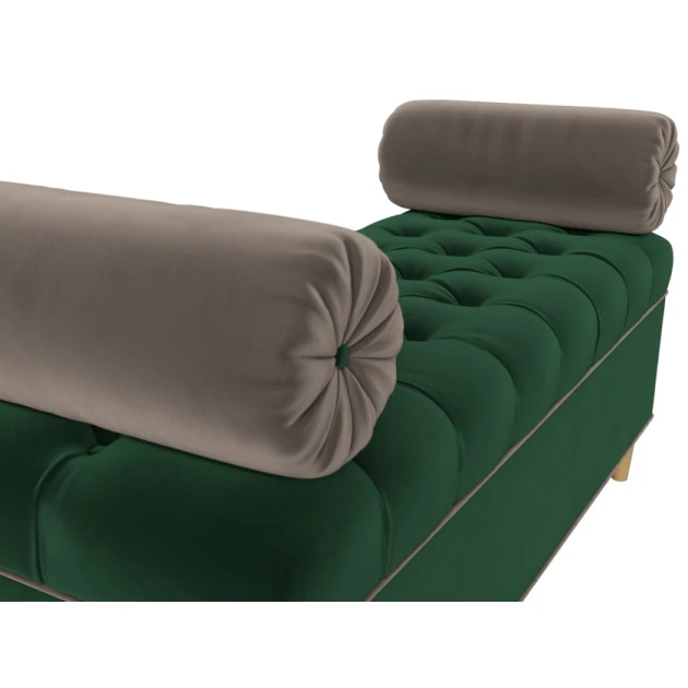 Пуфик 23, ткань, темно-зеленый, 40x35x80 см Пуфик 23, ткань, темно-зеленый, 40x35x80 см