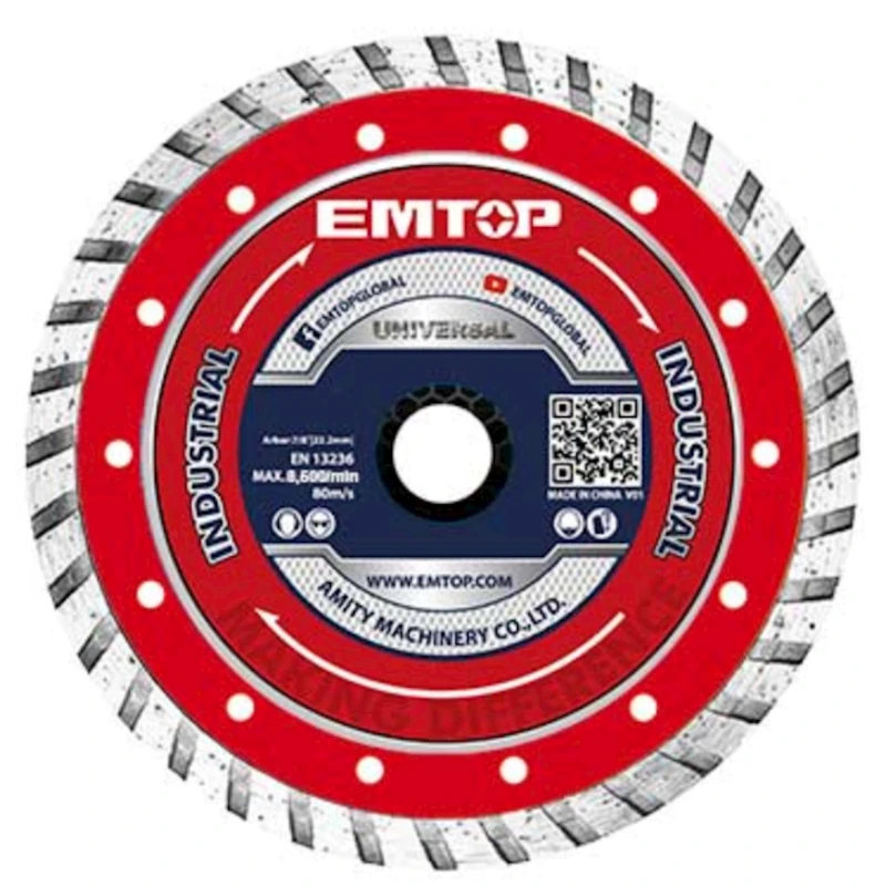 Keramika üzrə kəsmə disk Emtop EDDCH32301, 230 mm Keramika üzrə kəsmə disk Emtop EDDCH32301, 230 mm