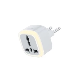 Вилка Green Lion Universal Conversion Plug White