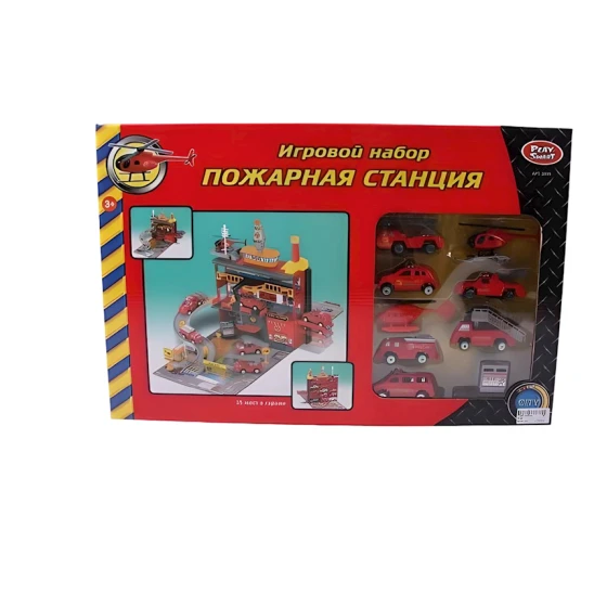 Игровой набор Пожарная станция 3044, 54х9х35 см, 3+ лет