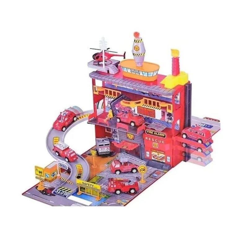 Игровой набор Пожарная станция 3044, 54х9х35 см, 3+ лет