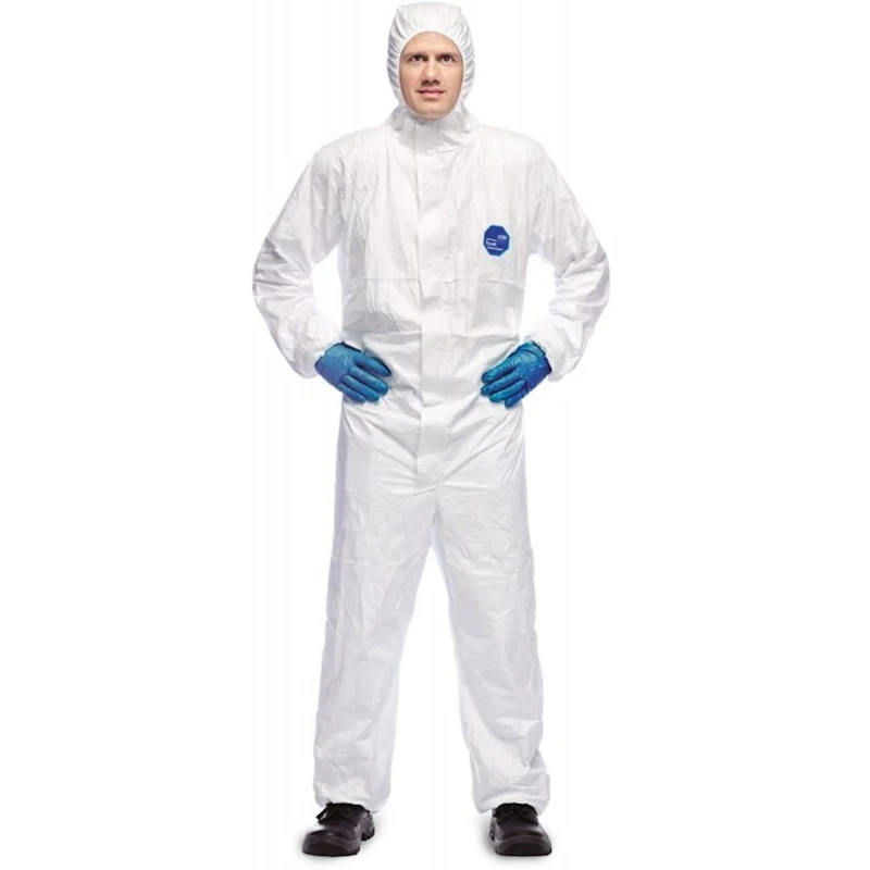 Комбинезон мужской Högert 71517544, белый, нейлон, размер S Комбинезон мужской Högert 71517544, белый, нейлон, размер S