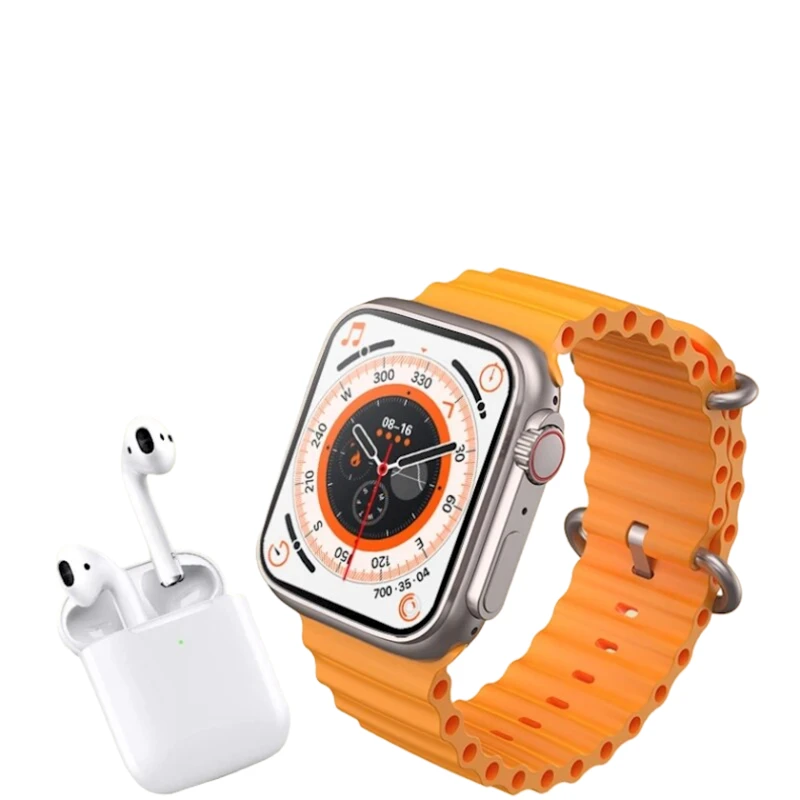 Умные часы + наушники Smart Watch S8 Ultra Orange