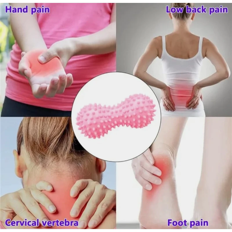 Массажный мяч, розовый