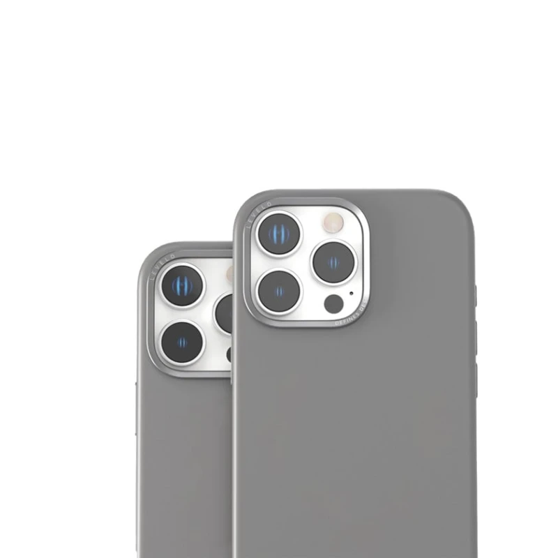 Чехол Levelo Iris MagSafe Liquid Silicone для Apple iPhone 16 Pro Gray