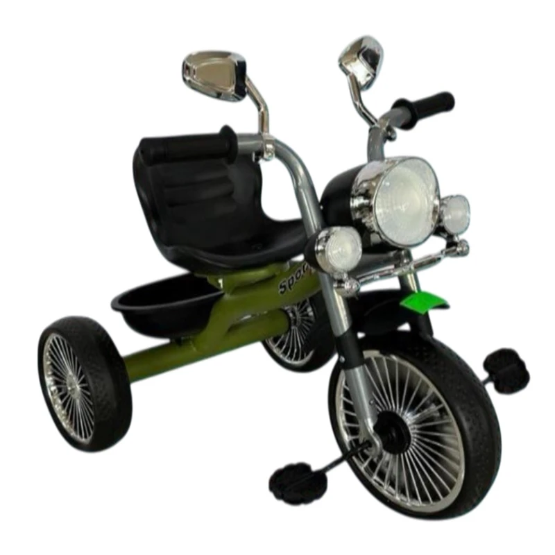 Uşaqlar üçün üçtəkərli velosiped A-50_RB_210967, yaşıl