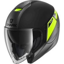 Motosiklet dəbilqəsi Shark Helmet Citycruiser Karonn Matt, termoplastik, qara/sarı, ölçü L