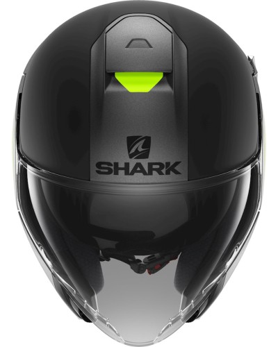 Motosiklet dəbilqəsi Shark Helmet Citycruiser Karonn Matt, termoplastik, qara/sarı, ölçü L