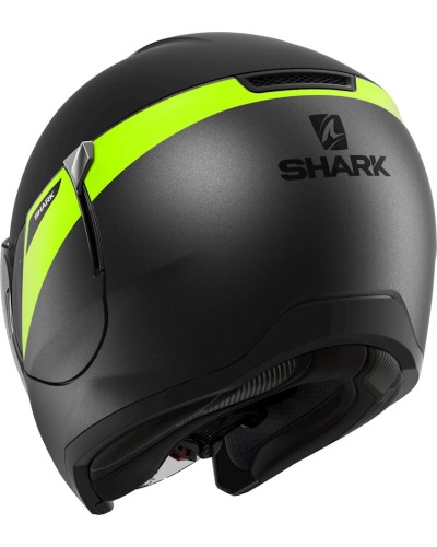 Motosiklet dəbilqəsi Shark Helmet Citycruiser Karonn Matt, termoplastik, qara/sarı, ölçü L