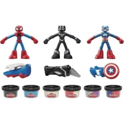 Игровой набор Hasbro Play-Doh Marvel Hero Adventure, 4+ лет