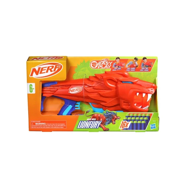 Бластеры Hasbro Nerf Elite Junior Lionfury F8646, 6+ лет
