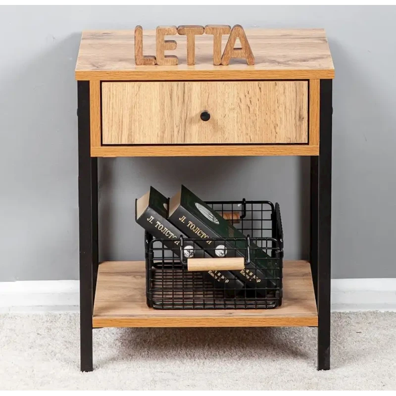 Тумба 50x30x40 см, ЛДСП, коричневая Тумба 50x30x40 см, ЛДСП, коричневая