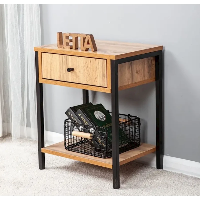 Тумба 50x30x40 см, ЛДСП, коричневая Тумба 50x30x40 см, ЛДСП, коричневая