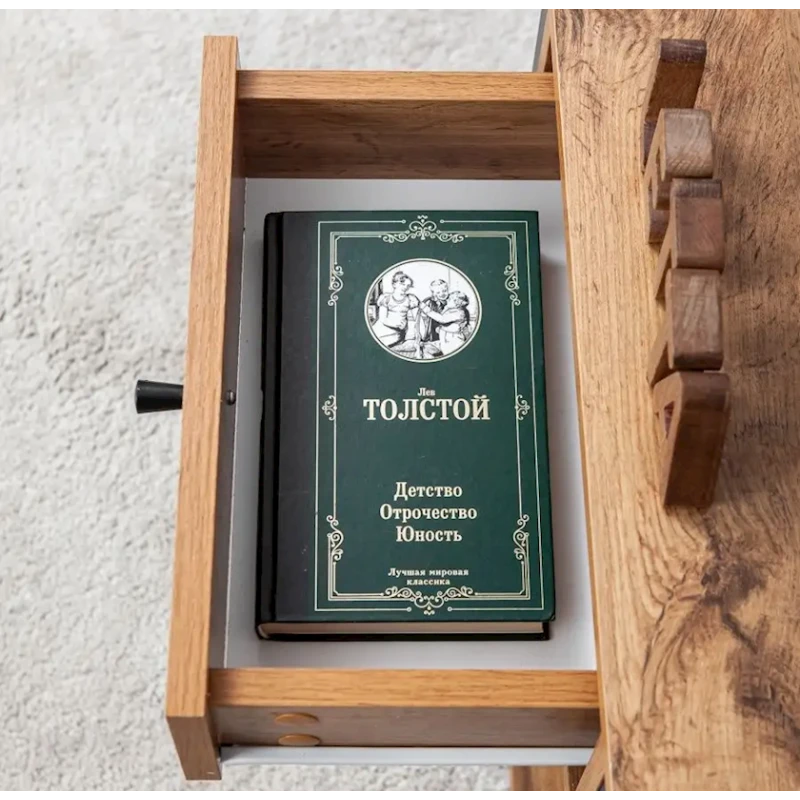 Тумба 50x30x40 см, ЛДСП, коричневая Тумба 50x30x40 см, ЛДСП, коричневая