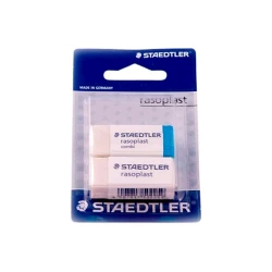 Набор ластиков Staedtler Rasoplast Happy, резина, 2 шт